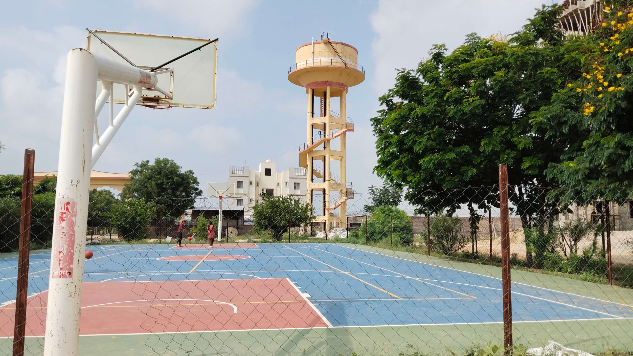 kanya gurukul chenda school basket ball ground